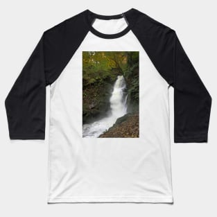 Dolgoch Falls Gwynedd Baseball T-Shirt